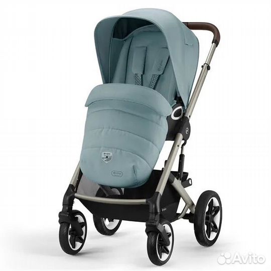 Коляска Cybex talos s lux sky blue