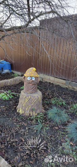 Садовые фигуры из бетона. Ручная работа