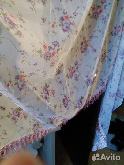 Продам нежные шторы на кухню или веранду