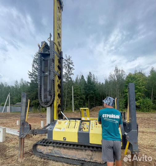 Жб сваи, забивка жб свай