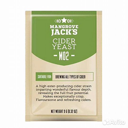 Дрожжи пивные mangrove jack'S Cider M02