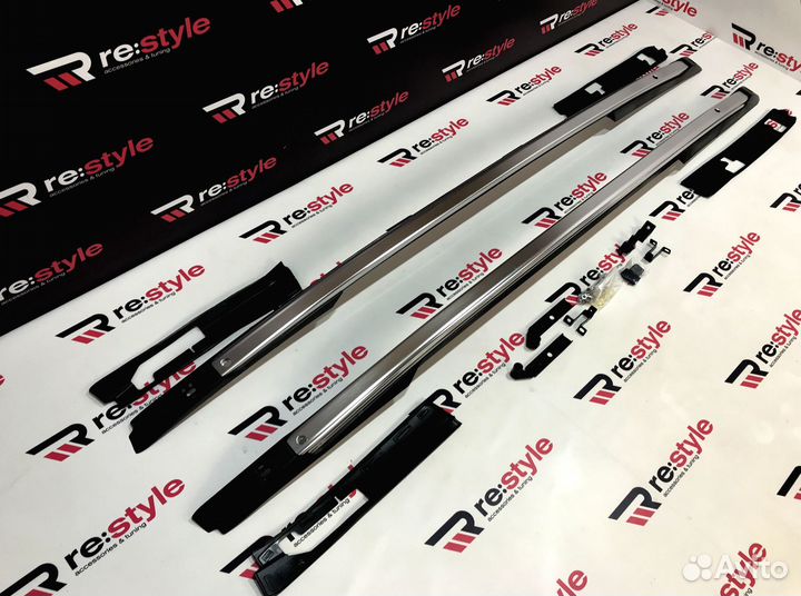 Рейлинги Honda CR-V 12-17г Серебро s1wzH1