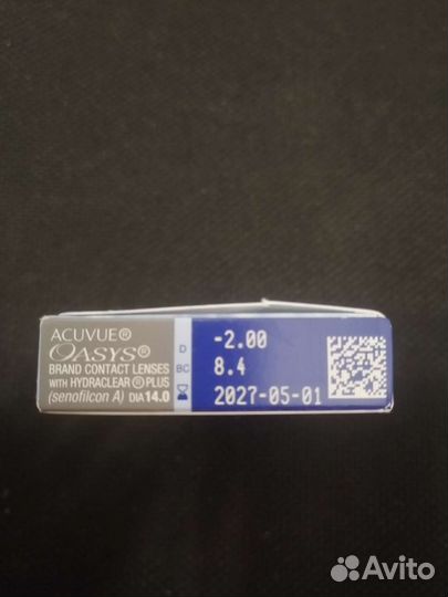 Линзы acuvue oasys двухнедельные - 2.0