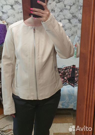 Куртка кожаная женская