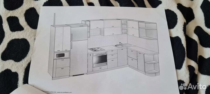 Кухонный гарнитур угловой