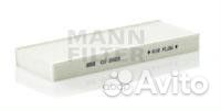 Фильтр салона CU2623 mann-filter