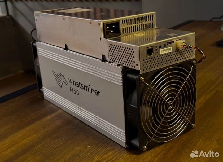 Майнер Whatsminer M50 120th / с видеоотчётом