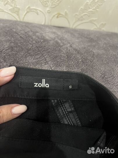 Кожаная юбка