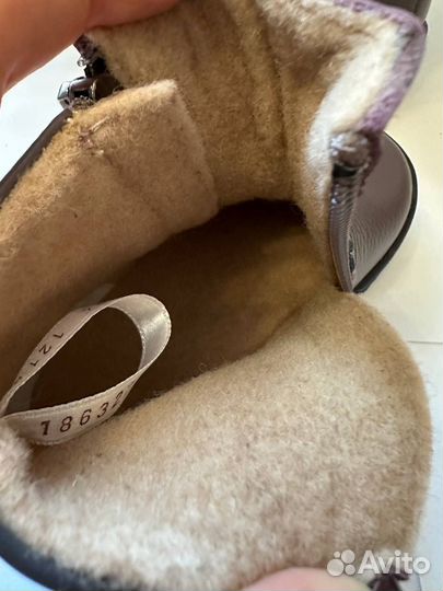 Ботинки демисезонные нат.кожа 24,25