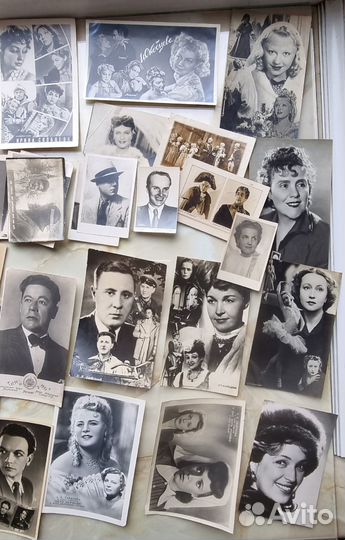 Открытки Актеры СССР Одним Лотом