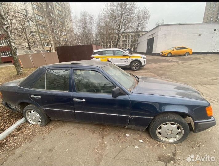 Mercedes benz w124 m102 разбор