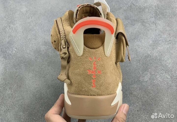 Travis Scott X Air Jordan 6 Retro British Khaki