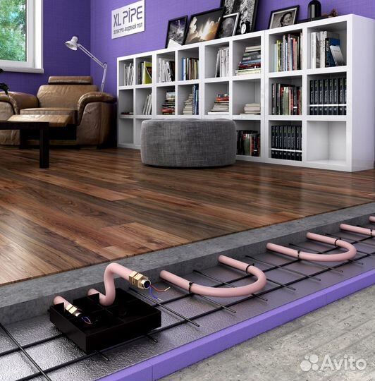 Электро-водяной тёплый пол XL pipe DW-010