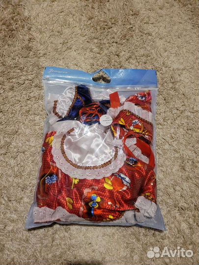 Новогодний костюм красной шапочки