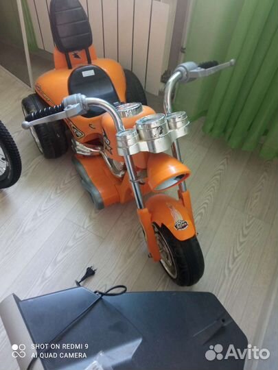 Детский электрический мотоцикл