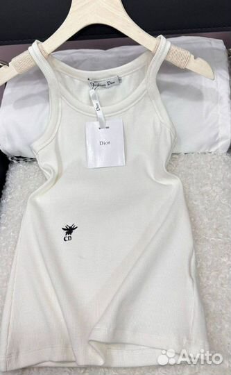 Майка топ dior