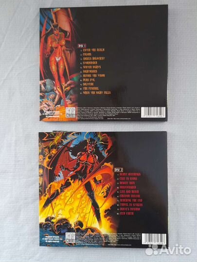 Фирменные 2 CD группы iced earth