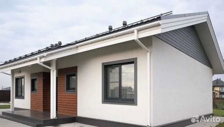 Дом из газоблока под ключ 182 мкв