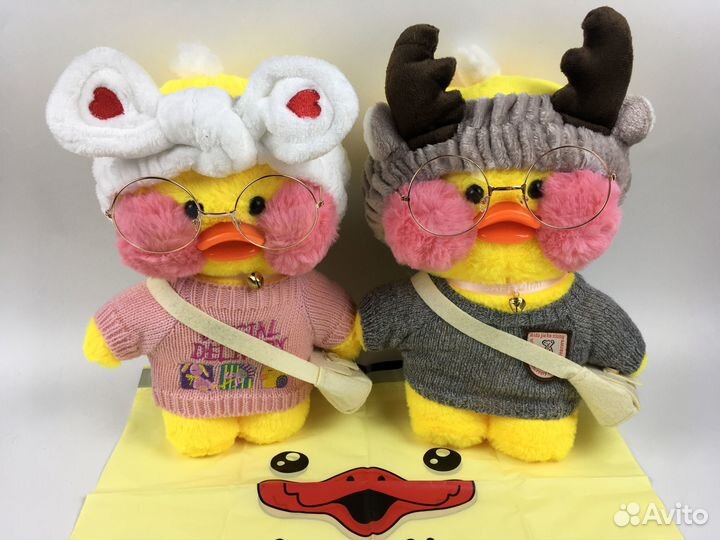 Уточка lalafanfan 30см (новая, оригинальная)