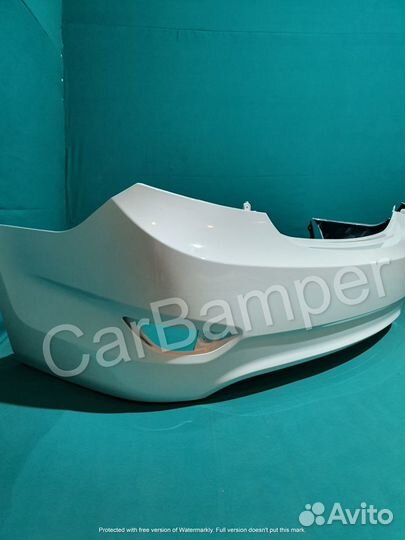 Задний бампер Hyundai Solaris PGU Cristal White 11