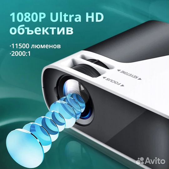 Мини проектор для дома kuanlitu G01