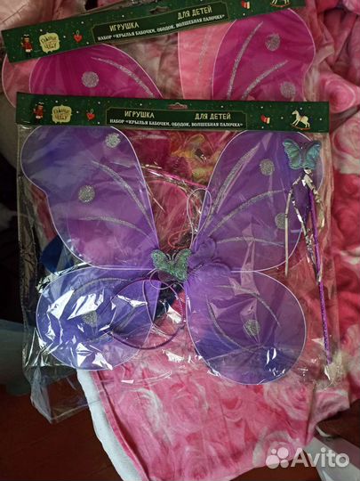 Новый набор игрушка крылья ободок палочка