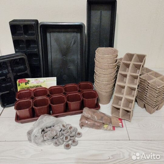 Горшочки для рассады