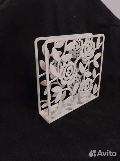 Блюдо- поднос Салфетница посеребрение