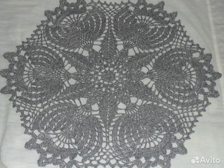 Коврик вязаный (D90см, 80см,60см)