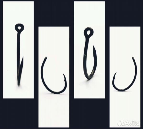 Крючки 30/50 шт (Высокоуглеродистая сталь)