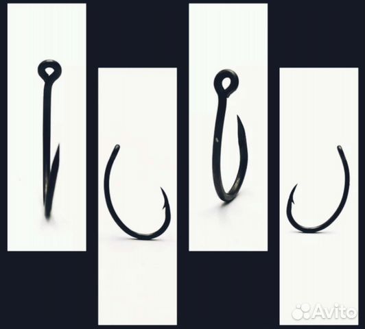 Крючки 30/50 шт (Высокоуглеродистая сталь)