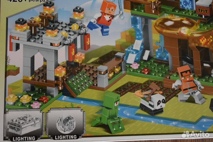 Новый конструктор Майнкрафт, аналог lego