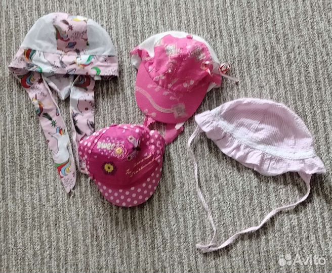 Кепка панама на девочку