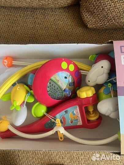 Мобиль в кроватку музыкальный