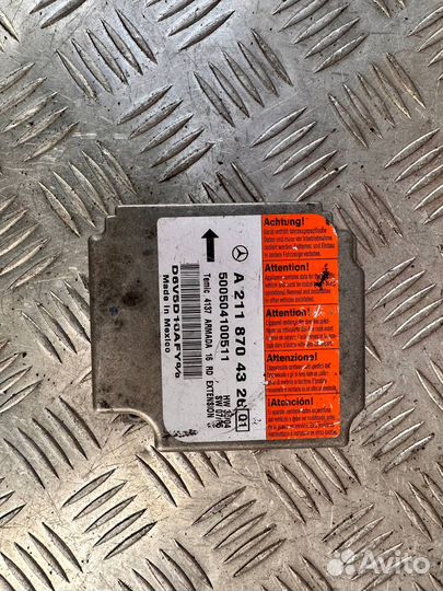 Блок подушки безопасности MB E-class w211