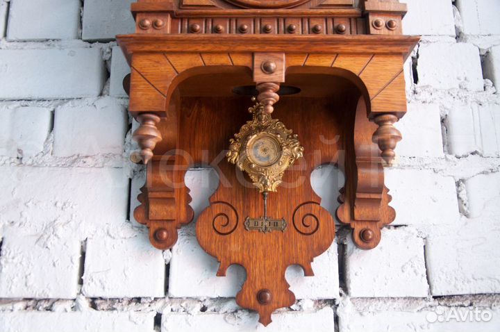 Gustav Becker. Старинные настенные часы, 1898 г