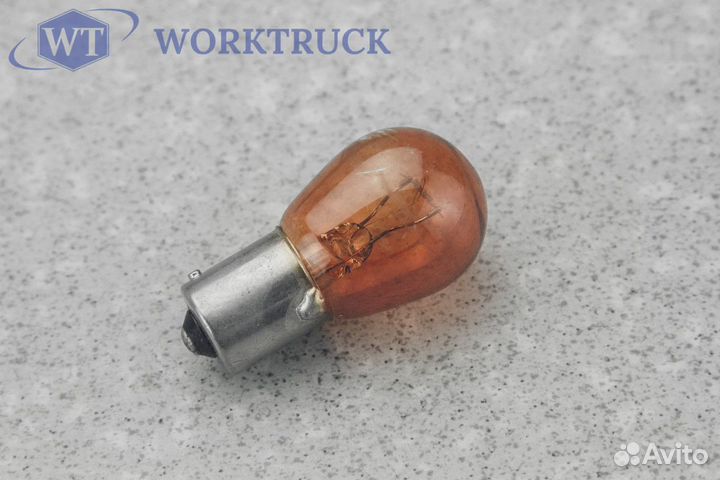 1784673 Лампа PY21W osram 24V 21W +100% жёлтая Ска