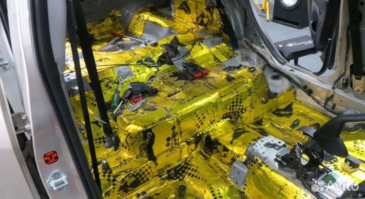 Шумоизоляция авто. Колёсных арок