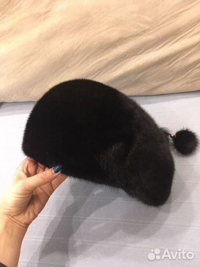 Шапка из меха норки