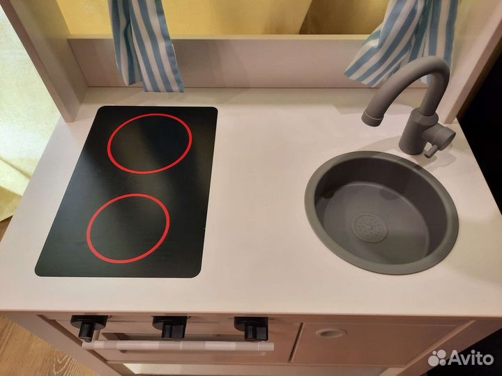 Детская кухня IKEA + посуда икеа + продукты икеа