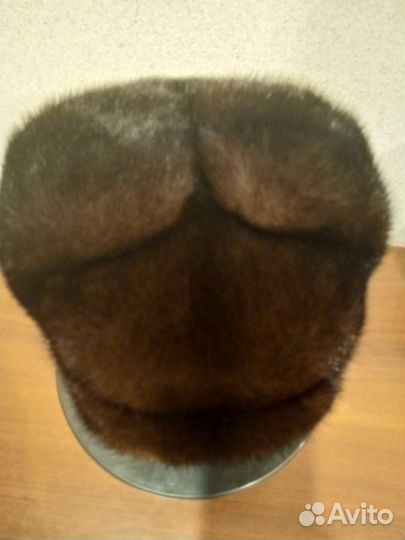 Норковая шапка мужская