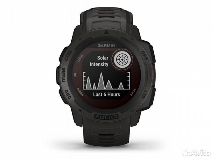 Часы Garmin Instinct Solar Graphite