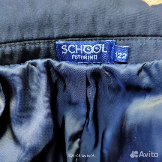 Школьный костюм для мальчика 122 размер