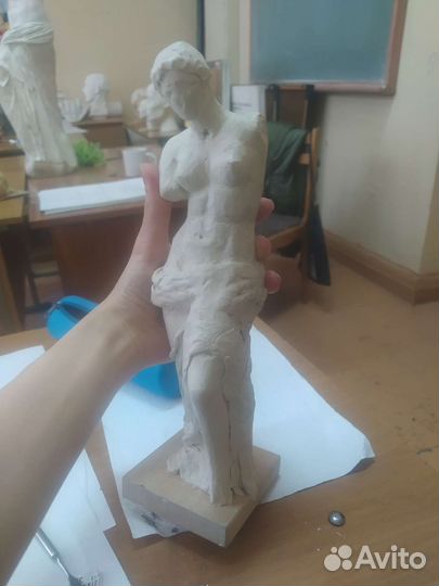 Создание моделей из скульптурного пластилина