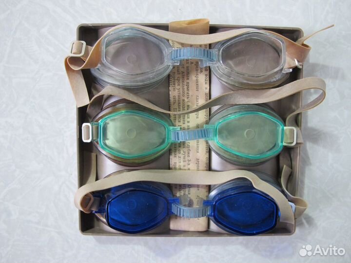 Очки спортивные для плавания Дельфин СССР