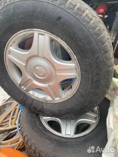 Зимние колеса r16 235/70 на SsangYong