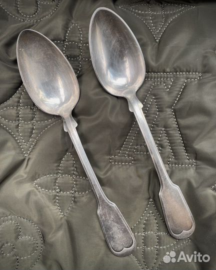 Антикварные ложки Fraget и herrmann 19 век
