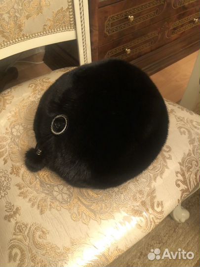 Берет норковый