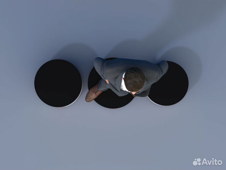 Пьедестал награждения Матрешка 512х512мм (круглый)