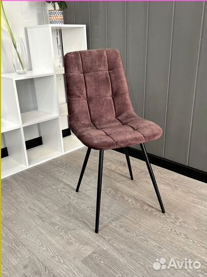 Стул металл/велюр